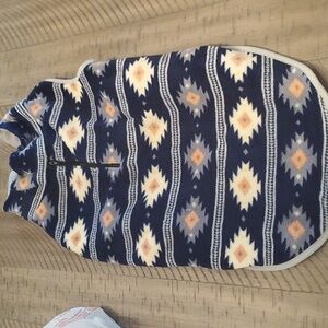 Southwest dog vest